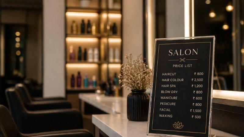 Salon Prices in Gurgaon