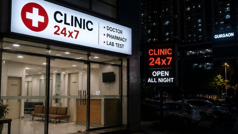 24x7 Clinics in Gurgaon What’s Actually Open at Night