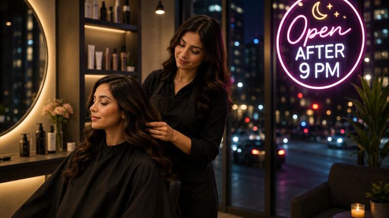 Late Evening Salons in Gurgaon Open After 9 PM Where to Go When Your Day Ends Late